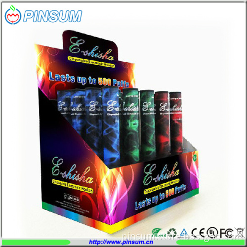 2014 Wholesale Disposable E Shisha 500 Puffs Disposable Electronic Shisha E Hookah Pipe